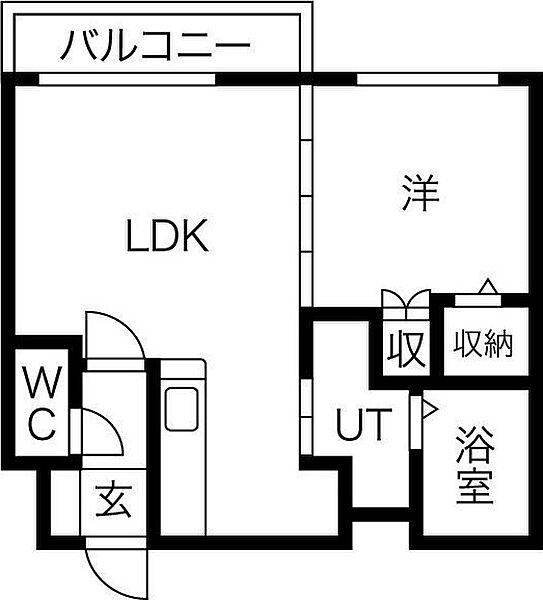 Samty円山residence 407｜北海道札幌市中央区北一条西22丁目(賃貸マンション1LDK・4階・37.86㎡)の写真 その2