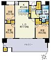 パークフロント香椎照葉EAST棟4階4,990万円