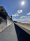 すぐに浜辺に出れて眺望良好