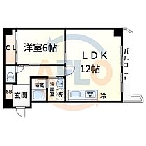 ローレル石橋  ｜ 大阪府大阪市東住吉区中野3丁目（賃貸マンション1LDK・2階・54.50㎡） その2