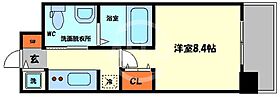 クレアートクラウン天王寺  ｜ 大阪府大阪市阿倍野区天王寺町南2丁目（賃貸マンション1K・9階・25.26㎡） その2