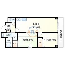 グランディール阪南町  ｜ 大阪府大阪市阿倍野区阪南町2丁目（賃貸マンション2LDK・9階・57.00㎡） その2