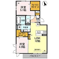 MARCH-T  ｜ 大阪府大阪市住吉区長居4丁目（賃貸アパート2LDK・2階・53.79㎡） その2