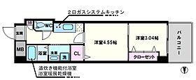 Nu阿倍野阪南町  ｜ 大阪府大阪市阿倍野区阪南町3丁目（賃貸マンション2K・5階・24.10㎡） その2