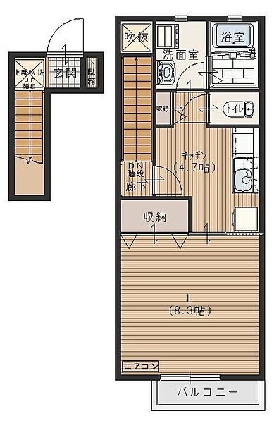 グランドクレスト 206｜埼玉県入間市宮前町(賃貸アパート1K・2階・37.91㎡)の写真 その2