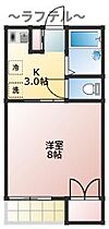 グリーン太田  ｜ 埼玉県所沢市宮本町2丁目11-2（賃貸アパート1K・2階・24.42㎡） その2