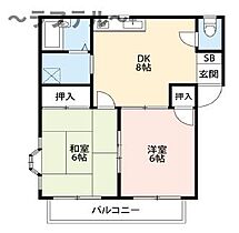 埼玉県所沢市上新井1丁目34-3（賃貸アパート2DK・1階・40.00㎡） その2