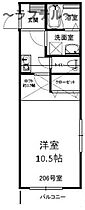 埼玉県所沢市上新井3丁目（賃貸アパート1K・2階・30.43㎡） その2