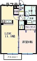 埼玉県所沢市上新井2丁目66-1（賃貸アパート1LDK・1階・39.74㎡） その2