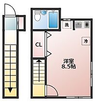 メゾン・モンテリマール  ｜ 埼玉県所沢市上新井4丁目68-8（賃貸アパート1R・2階・16.24㎡） その2