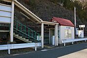 万石浦駅 1540m