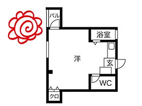 大阪府大阪市鶴見区今津北5丁目（賃貸マンション1R・2階・21.00㎡） その2