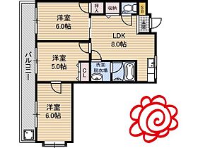 大阪府守口市寺方錦通1丁目（賃貸マンション3LDK・2階・52.00㎡） その2