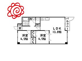 大阪府大阪市鶴見区横堤5丁目（賃貸マンション2LDK・5階・52.23㎡） その2