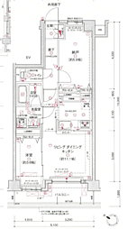 オルシア福生 1SLDKの間取図画像