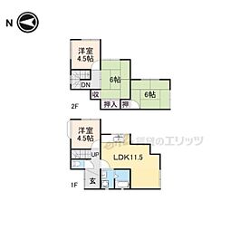 🉐敷金礼金0円！🉐西大寺野神町1丁目6-13貸家