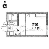 奈良県大和郡山市南郡山町（賃貸アパート1K・2階・23.18㎡） その2