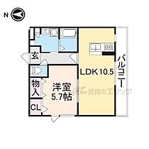 奈良県天理市豊井町（賃貸マンション1LDK・3階・40.00㎡） その2