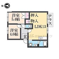 奈良県北葛城郡広陵町大字笠（賃貸アパート2LDK・1階・50.58㎡） その2