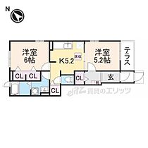 奈良県生駒郡三郷町勢野北4丁目（賃貸アパート2DK・1階・44.18㎡） その2