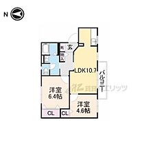 パークヒルＢ B202 ｜ 奈良県桜井市大字谷（賃貸アパート2LDK・2階・51.75㎡） その2