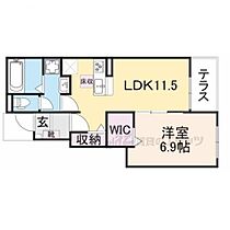 ベルソレイユI 102 ｜ 奈良県桜井市大字上之庄（賃貸アパート1LDK・1階・44.20㎡） その2