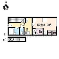 レオパレスサイトウ 206 ｜ 奈良県橿原市内膳町２丁目（賃貸アパート1K・2階・26.08㎡） その2