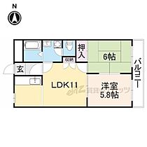 エメリーパレス 201 ｜ 奈良県橿原市曽我町（賃貸アパート2LDK・2階・49.14㎡） その2