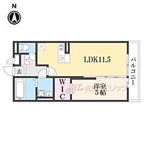 コム　アニモ 108 ｜ 奈良県奈良市西九条町2丁目（賃貸アパート1LDK・1階・41.67㎡） その2