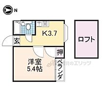 奈良県大和高田市礒野東町（賃貸マンション1K・3階・18.38㎡） その2