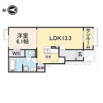 奈良県天理市石上町（賃貸アパート1LDK・1階・50.05㎡） その2