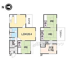 🉐敷金礼金0円！🉐近鉄生駒線 南生駒駅 徒歩8分