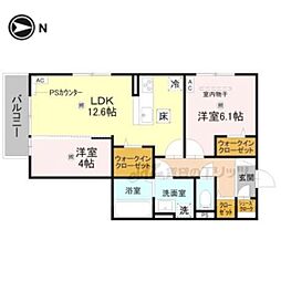 グラン ソフィア 2LDKの間取図画像