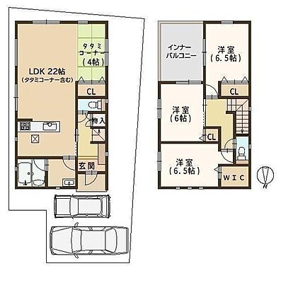 間取り 富田林市西板持町　中古戸建  