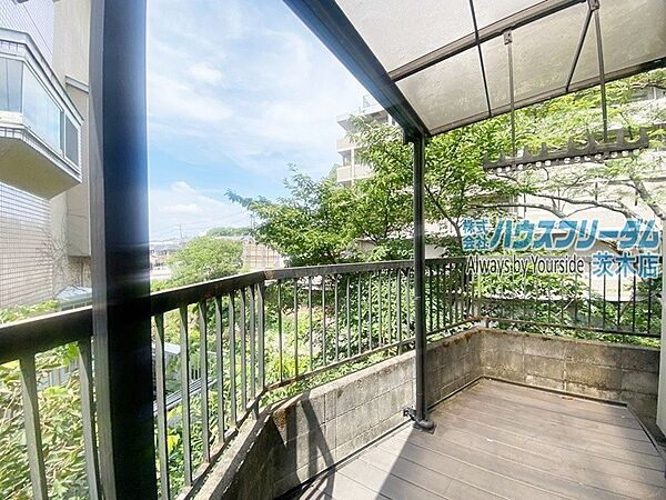 バルコニーを拡大表示