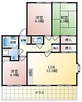 クレスト羽曳野II　B棟  ｜ 大阪府羽曳野市伊賀1丁目（賃貸アパート3LDK・1階・66.83㎡） その2