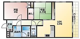 イングランドアヴェニュー1番館  ｜ 大阪府柏原市平野1丁目（賃貸マンション2LDK・3階・60.00㎡） その2