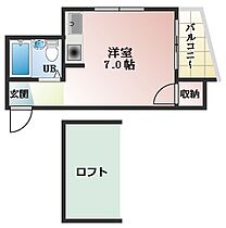 ロイヤルシャトー藤井寺II  ｜ 大阪府藤井寺市野中1丁目（賃貸マンション1K・4階・18.00㎡） その2