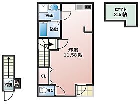 あんしん西浦  ｜ 大阪府羽曳野市西浦4丁目（賃貸アパート1R・2階・30.78㎡） その2