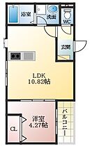 ポラリス羽曳野  ｜ 大阪府羽曳野市古市4丁目（賃貸アパート1LDK・2階・35.39㎡） その2