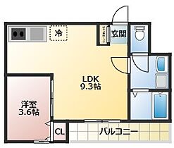 Fstyle小山  ｜ 大阪府藤井寺市小山4丁目（賃貸マンション1LDK・3階・29.44㎡） その2