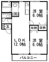 ハートフルユーナI  ｜ 岡山県倉敷市帯高（賃貸アパート2LDK・2階・55.12㎡） その2