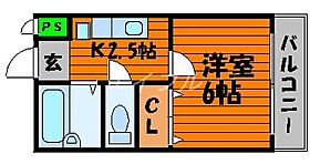 ウエストヒルズ西市　南棟  ｜ 岡山県岡山市南区西市（賃貸マンション1K・1階・19.50㎡） その2