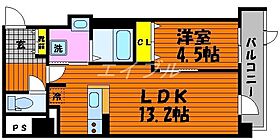 アルカンシエル  ｜ 岡山県岡山市北区北長瀬表町2丁目（賃貸マンション1LDK・1階・42.04㎡） その2