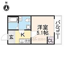 ｃａｓａ御殿山 101 ｜ 大阪府枚方市渚元町（賃貸アパート1K・1階・20.13㎡） その2