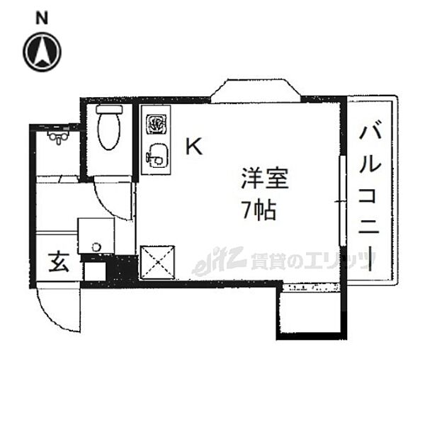 リベラル宮之阪 202｜大阪府枚方市宮之阪４丁目(賃貸マンション1R・2階・18.00㎡)の写真 その2