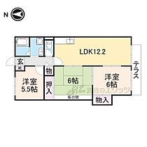 大阪府枚方市北山1丁目（賃貸アパート3LDK・1階・60.00㎡） その2