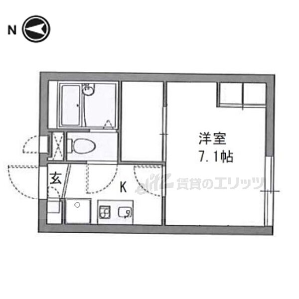 レオパレス上木田 207｜大阪府寝屋川市木田町(賃貸アパート1K・2階・19.87㎡)の写真 その2