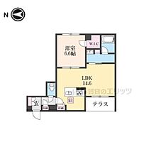 奈良県生駒市中菜畑2丁目（賃貸マンション1LDK・1階・51.20㎡） その2