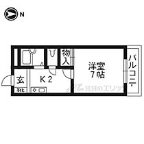 大阪府枚方市長尾元町5丁目（賃貸マンション1K・3階・20.16㎡） その2